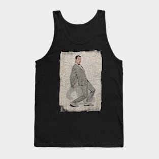 Pee Wee Coloring Watercolor Tank Top